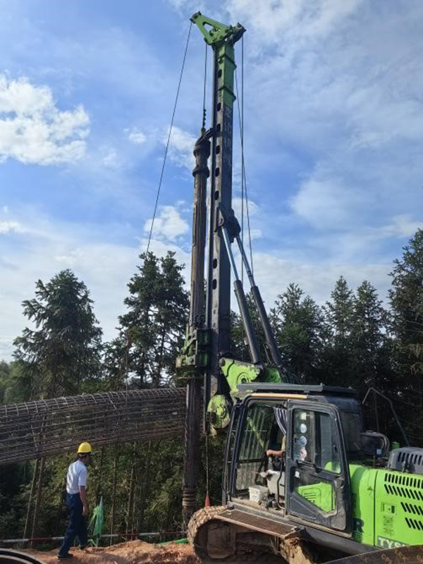 Tysim Power Construction drilling rig3