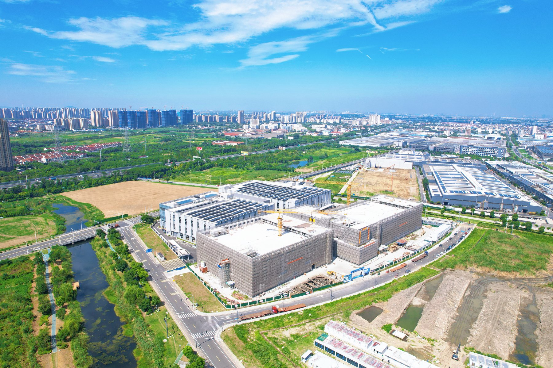 tysim-wuxi-intelligent-manufacturing-campus-construction