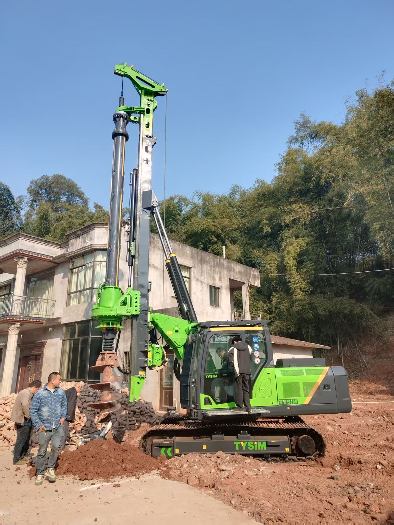 tysim-kr60-hard-ground-drilling-project