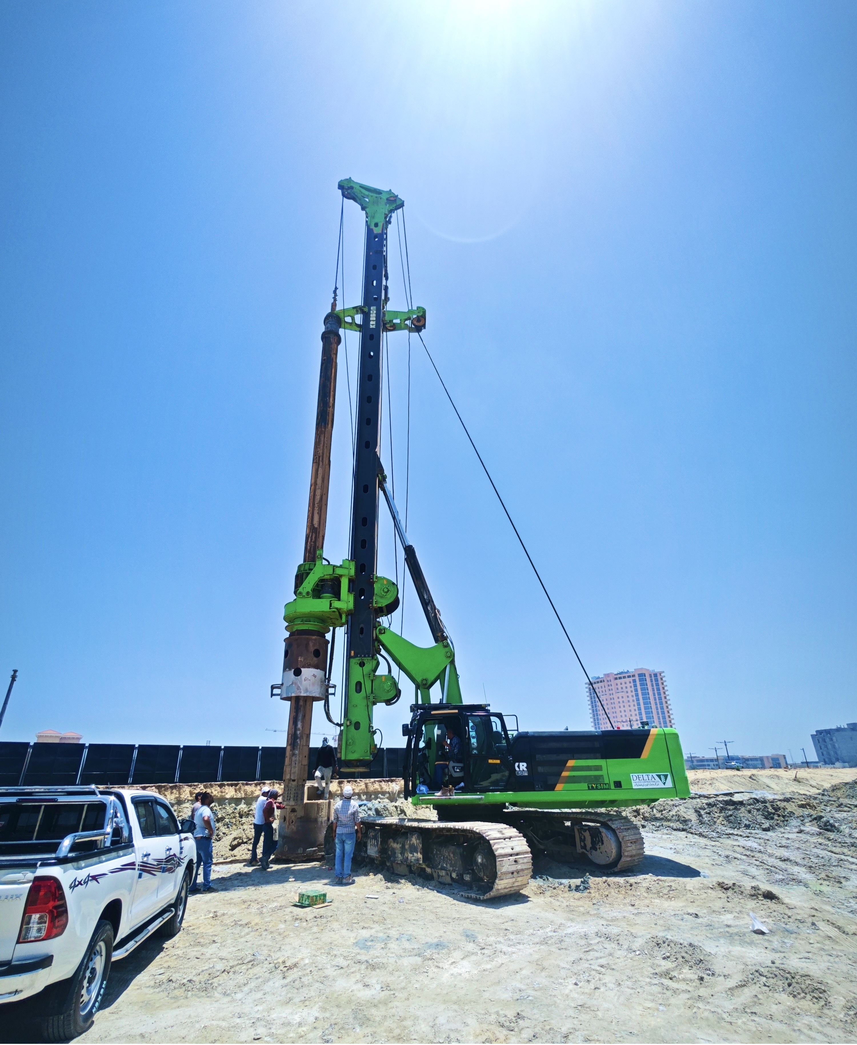 KR360M multi-functional rotary drilling rig1