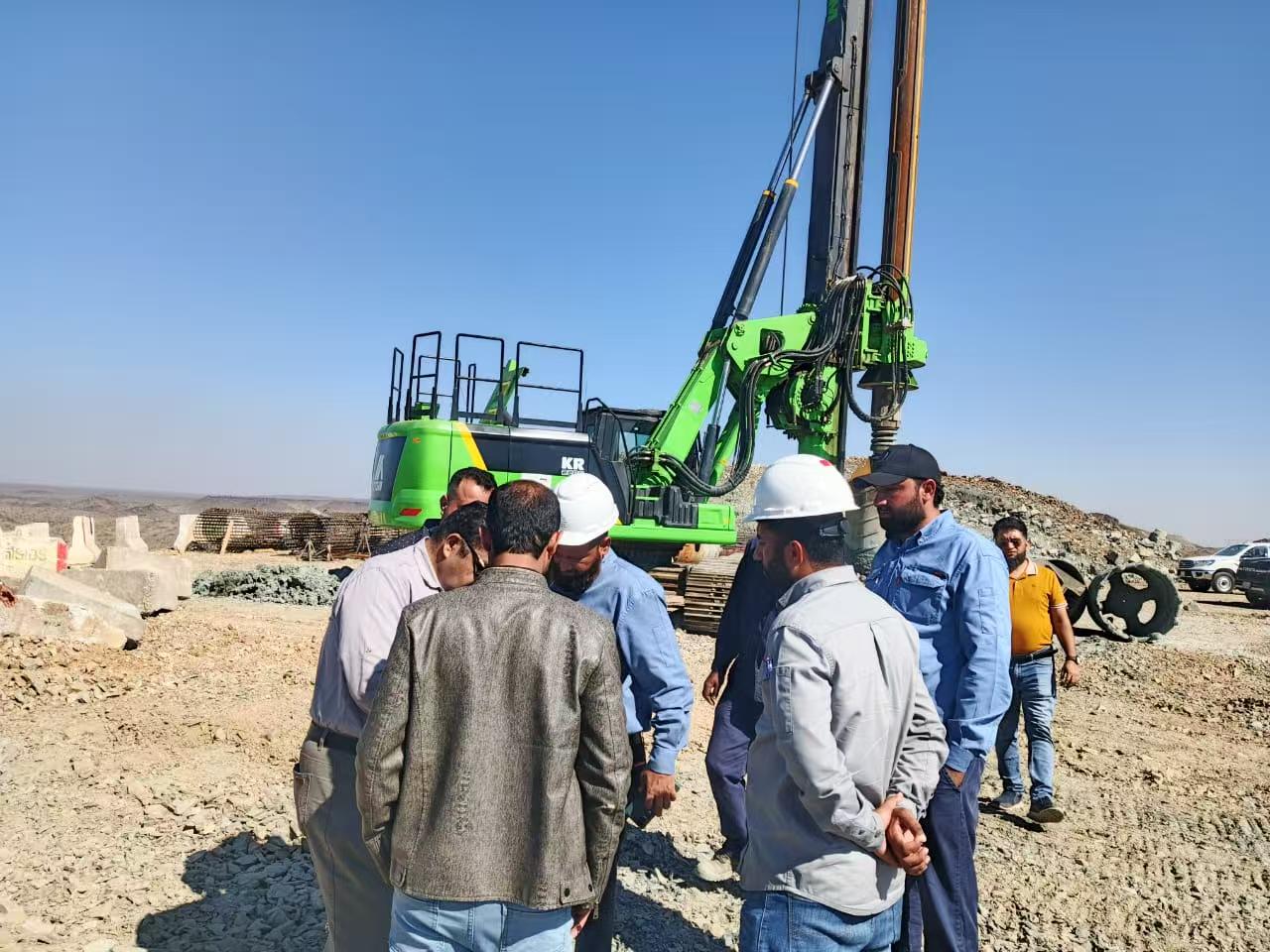 TYSIM CAT Chassis Rotary Drilling Rigs3