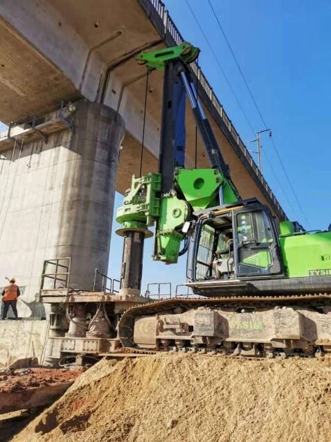 tysim-low-clearance-rotary-drilling-rig-under-structure