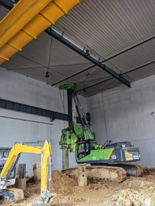 tysim-low-headroom-rotary-drilling-rig-indoor-construction